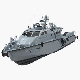 Mark VI Patrol Boat Clean 3D